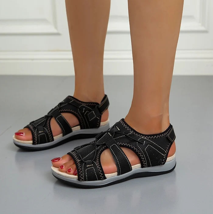 ☀️Sommer-Schnäppchen - 49 % RABATT🌊Stützende und weiche verstellbare Sandalen für Damen