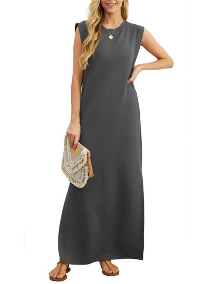 Casual Loose Split Wrinkle-Free Dress