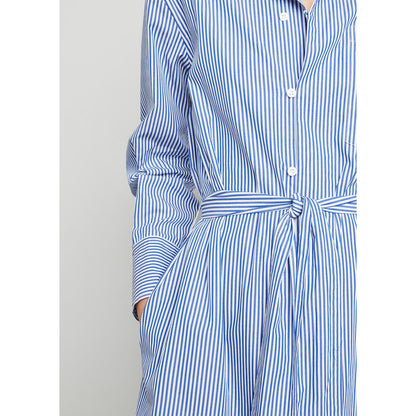 Women's Striped Tunic Shirt Dress