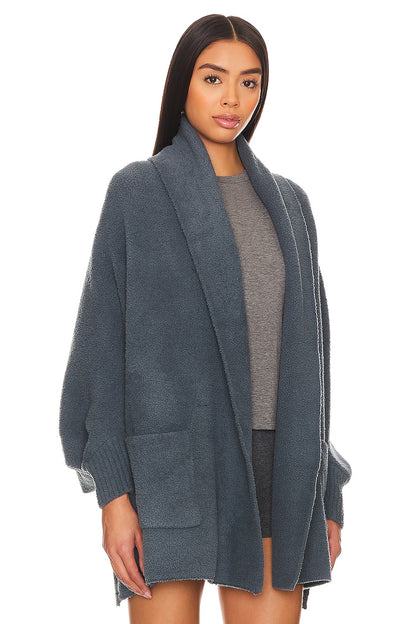 Women's Winter Plush Shawl Coat