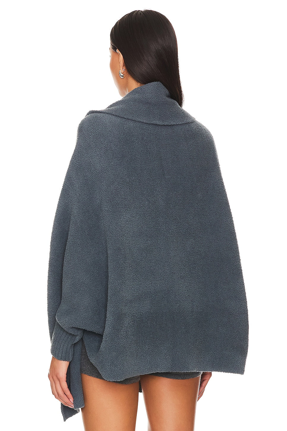 Women's Winter Plush Shawl Coat