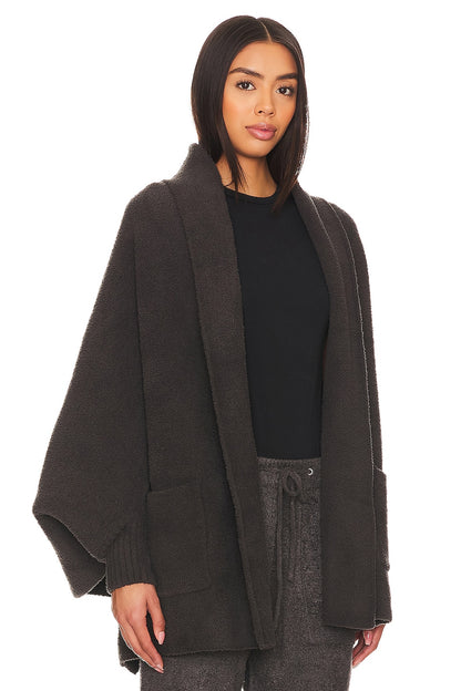 Women's Winter Plush Shawl Coat