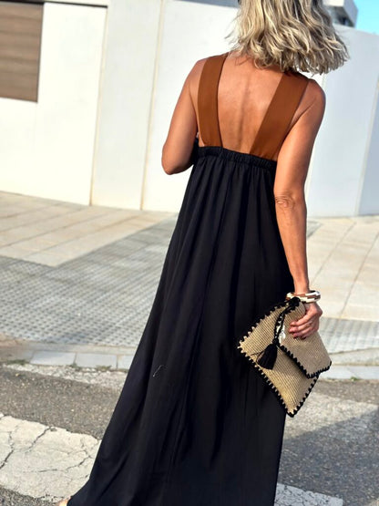 Women's Crossover Strapless Dress