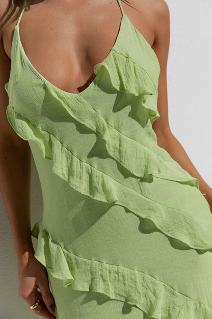 Women's Layered Ruffle Dress