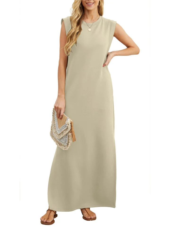 Casual Loose Split Wrinkle-Free Dress