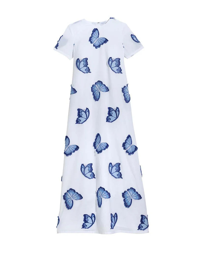 Cotton Butterfly Dress