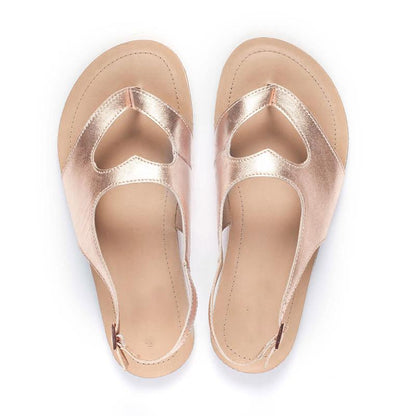 Leather Love Flat Beach Sandals