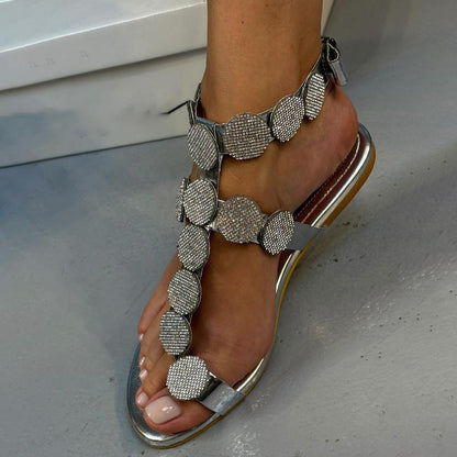 Crystal Rhinestone Sparkle Sandal