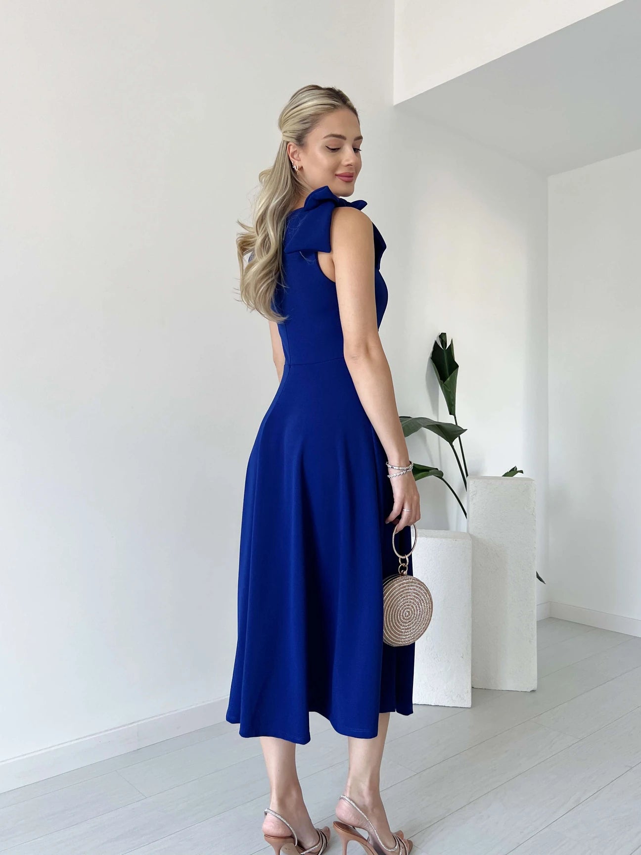 Shoulder Bow Dress