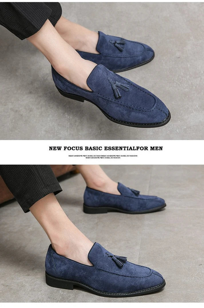 Night Blue Suede Shoes