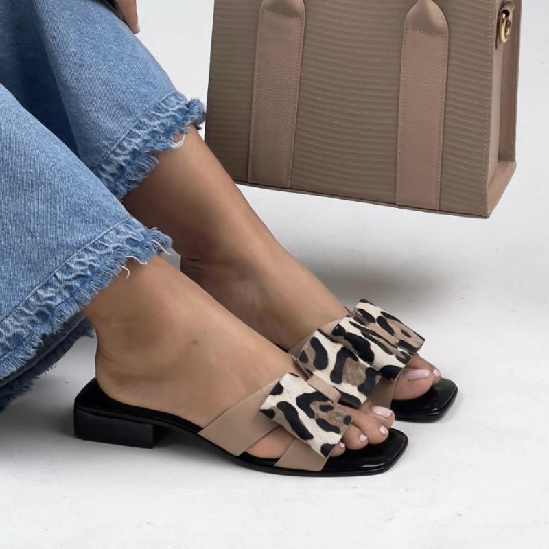 🔥LAST DAY SALE-49% OFF🔥Leopard Print Bow Flats