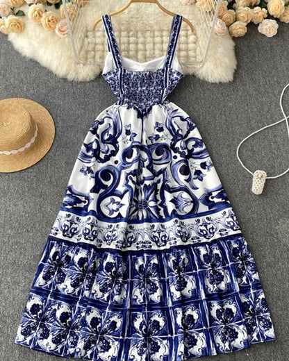 🔥Last Day 49% OFF🔥Porcelain Maxi Dress