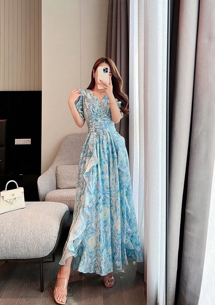 🔥LAST DAY SALE-49% OFF🔥Starry Night Sleeveless Dreamy Long Dress