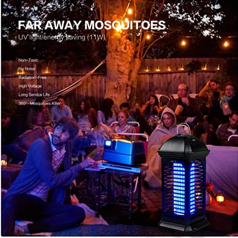 Outdoor Mosquito Repellent Lamp 11W 4200V, Electric Insect Killer Effective Insect Repellent