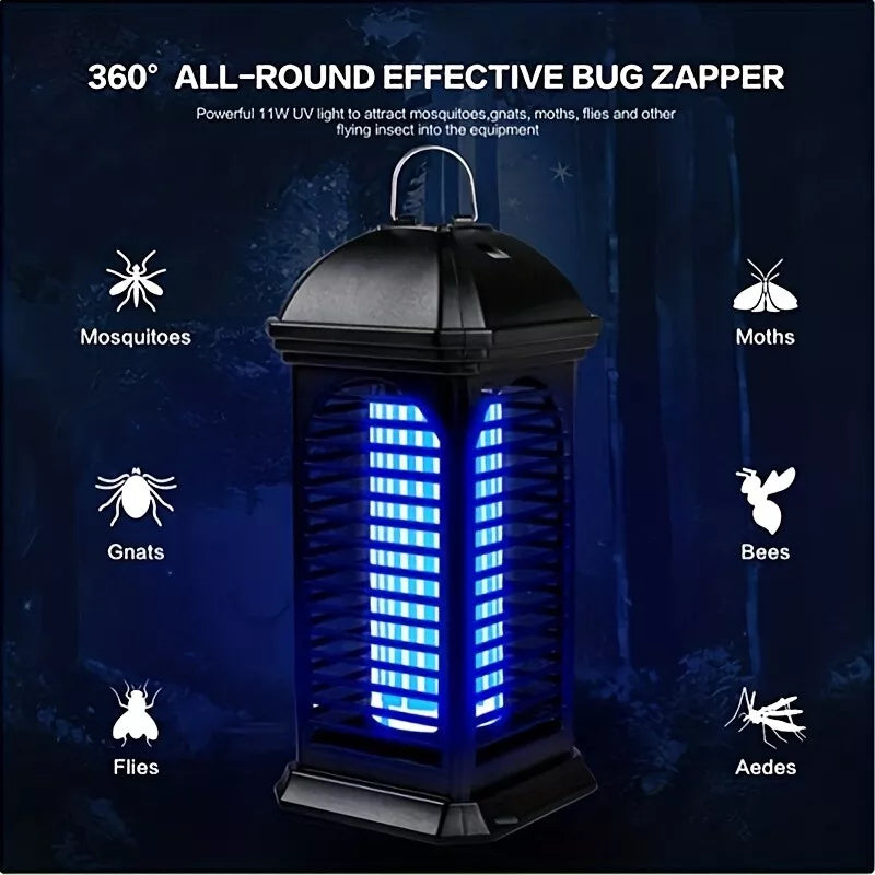 Outdoor Mosquito Repellent Lamp 11W 4200V, Electric Insect Killer Effective Insect Repellent